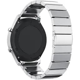 Ремінець для Samsung Galaxy Watch 4 Classic - срібний ширина кріплення 20мм нержавіюча сталь Watchbands Stainless Steel (WB00S4GALAXYSILVERCLASSIC)