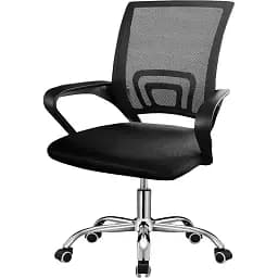 Офисное кресло GT Racer B-1215, черное (B-1215 Black)