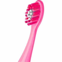 Дитяча зубна щітка Colgate Тролі 2-6 років екстрам'яка на присосці рожева з фіолетовим (2170000000145) - мініатюра 3