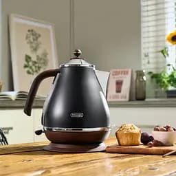 Електрочайник DeLonghi KBOV 2001 BK (210110026) - мініатюра 5