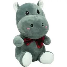 Мягкая игрушка Бегемот Тишка Копыца 21527-1 Серый