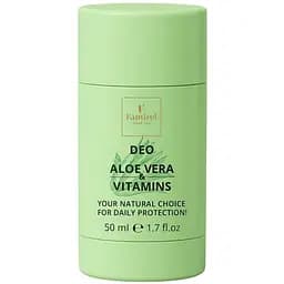 Парфумований дезодорант-стік Famire Алое Вера та Вітаміни без алюмінію 50 мл
