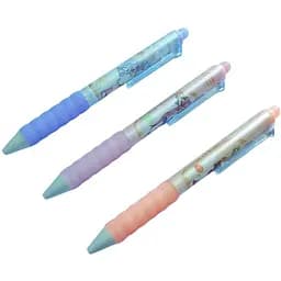 Набір гелевих ручок автоматичних Malevaro чорнила синього кольору дизайн 9 пиши-стирай 12 шт. (33240/12)