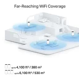 TP-Link Система WiFi-Mesh Deco PX10 AX1500, 3xGE LAN/WAN, 3 моди, Powerline AV1000 - мініатюра 5