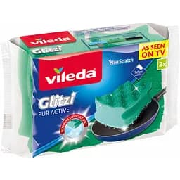 Губки для мытья посуды Vileda Pur Active 2 шт (4023103070240)