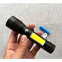 Акумуляторний ліхтар X-Balog BL-W545 1011 CREE T6 світлодіодний ручний Zoom 18650 - мініатюра 4