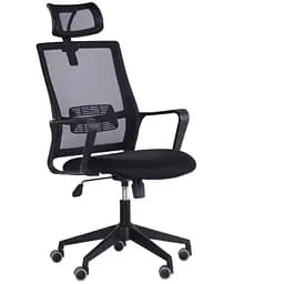 Кресло Matrix HR сиденье Сидней 05/спинка Сетка Line-03 синяя