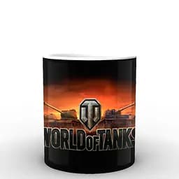 Кружка GeekLand World of Tanks лого WT.02.024 330 мл белая
