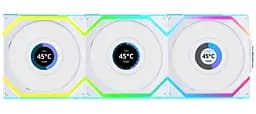 Вентилятор Lian Li Uni Fan SL Wireless LCD 120-3 Reverse White (G99.12RSLLCD1W3W.00)