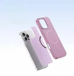 Чохол для iPhone 16e з MagSafe, захисний, глянцевий, з м’якою підкладкою, фіолетовий - мініатюра 3