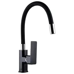 Змішувач для кухні Domino Malibu DMM-203 LR-Black-Black Чорний