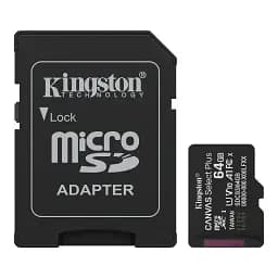 Карта пам"яті Kingston microSDHC 64GB Class10 Gen3 SDCS3/64GB