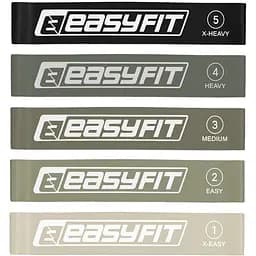Резинки для фитнеса EasyFit MonoBand набор 5 шт