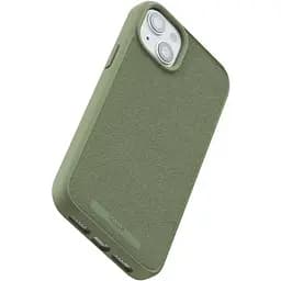 Чохол-накладка Njord Suede MagSafe Case Olive для iPhone 15 (NA51SU06) - мініатюра 6