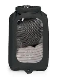 Гермомішок Osprey DrySack 6L w/Window Чорний - мініатюра 2