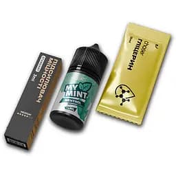 Набор компонентов для самозамеса солевой заправки Chaser My Mint 30 мл Menthol Классический ментол 0-50 мг (19041)