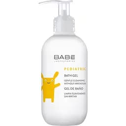 Детский гель для душа Babe Laboratorios Pediatric гипоаллергенный в тревел формате 100 мл