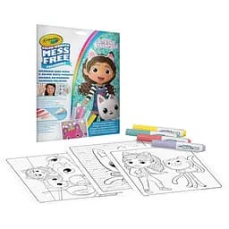 Розмальовка Crayola Color Wonder Gabby's Dollhouse 18 сторінок та 4 фломастери - мініатюра 2