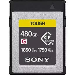Карта пам'яті Sony CFexpress Type B 480GB R1850/W1750MB/s Tough