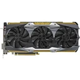 Відеокарта Zotac GeForce GTX 1080Ti 11Gb AMP Extreme Core Edition (ZT-P10810F-10P) Б/В