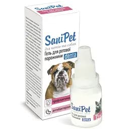 Гель для ухода за полостью рта Природа Sani Pet для кошек и собак, 15 мл (PR020062)