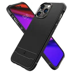 Оригінальний протиударний чохол Spigen Rugged Armor MagSafe для Iphone 14 Pro Max (6.7") Matt Black ACS04812 - мініатюра 12