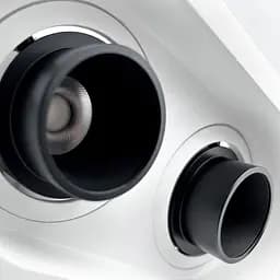 Вбудований світильник Skarlat RSL74090-2 2x10W WH+BK 3000K - мініатюра 5