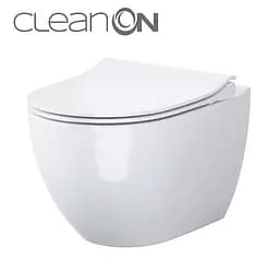 Подвесной унитаз Cersanit Zen CleanOnE с сиденьем Slim S701-428