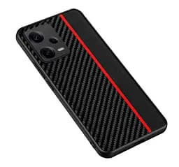 Чохол накладка Primolux CFC для Xiaomi Redmi Note 12 Pro Plus 5G Black&Red - мініатюра 4