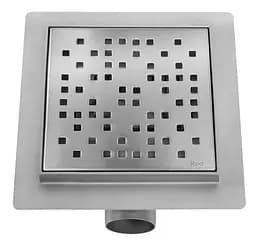 Трап для душу Rea Dots 15x15 nickiel brushed REA-G6203 - мініатюра 3
