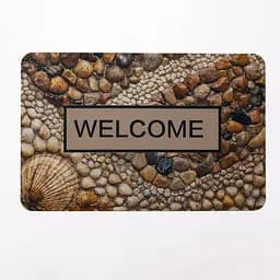 Придверный коврик 3d коврик из диатомита Welcom 38×58 (см) коврик для коридора при входе перед дверью входной коврик Yiwu HP-42-39