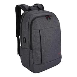 Рюкзак міський Tigernu T-B3142 з USB портом та відсіком для ноутбука до 17'' 18л Grey (19384)