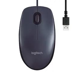 Комп'ютерна мишка Logitech B100 Black (910-003357) - мініатюра 3