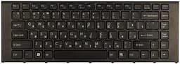 Клавіатура для ноутбука Sony Vaio (VPC-EA) Black, (Black Frame)