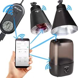 Світильник глибокий рефлекторний з Wi-Fi Repti-Zoo Smart Wi-Fi Deep Lamp L 150W (ZRL02LB) - мініатюра 2