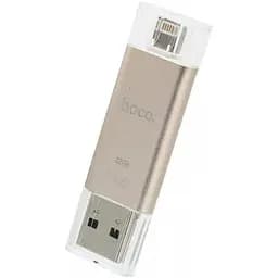 Флешка для iPhone + USB Hoco UD2 16GB
