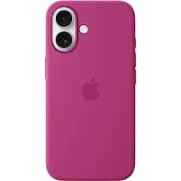Оригинальный силиконовый чехол Apple Silicone Case MagSafe для iPhone 16 (6.1") Fuchsia MYY53ZM/A