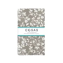 Комплект постільної білизни Cosas Beige flowers Євро бежевий (FlowersWhiteBeige_Quartz_200) - мініатюра 7
