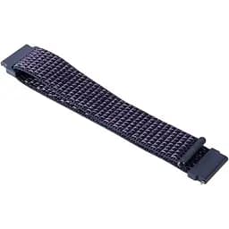Ремінець DK CDK для Garmin Forerunner 570 47mm 22mm Nylon Sport Loop (012416) (indigo) - мініатюра 3