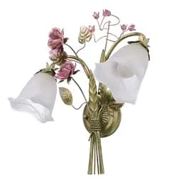 Бра Brille BKL-503W/2 спрямованого світла настінне накладне флористика