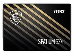 SSD накопичувач 480GB MSI Spatium S270 2.5 SATAIII 3D TLC (S78-440E350-P83)