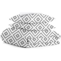 Комплект постільної білизни Cosas Ornament CS3 Полуторний сірий (OrnamentGrey_White_160)