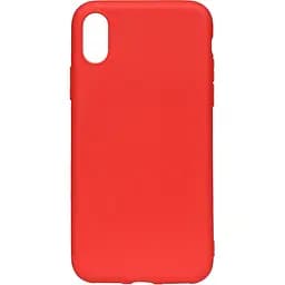 Чохол-накладка Toto 1 mm Matt TPU Case Apple iPhone XR Red