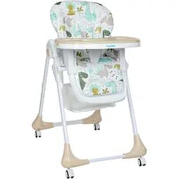 Стільчик для годування Bambi M 3233 Dino Beige, бежевий (23666)