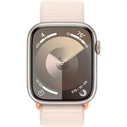 Смарт-годинник Apple Watch Series 9 GPS 45mm GPS Starlight Aluminum Case with Starlight Sport Loop [MR983] [101683] - мініатюра 2