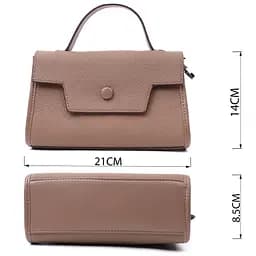 Жіноча шкіряна сумка Vintage 21х8.5х14 см sum0026579 - мініатюра 3