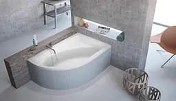 Ванна акрилова Radaway Mistra 150x100 права + ніжки (WA1-07-150x100P) - мініатюра 4