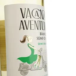 Вино Vacanze Aventura Bianco Semi Sweet біле напівсолодке 0.75 л - мініатюра 3