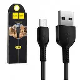 Кабель 2-метровый Hoco X20 Micro-USB зарядный 6957531068884