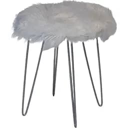 Пуф Prestol Коузі молочний 38 х 46 см